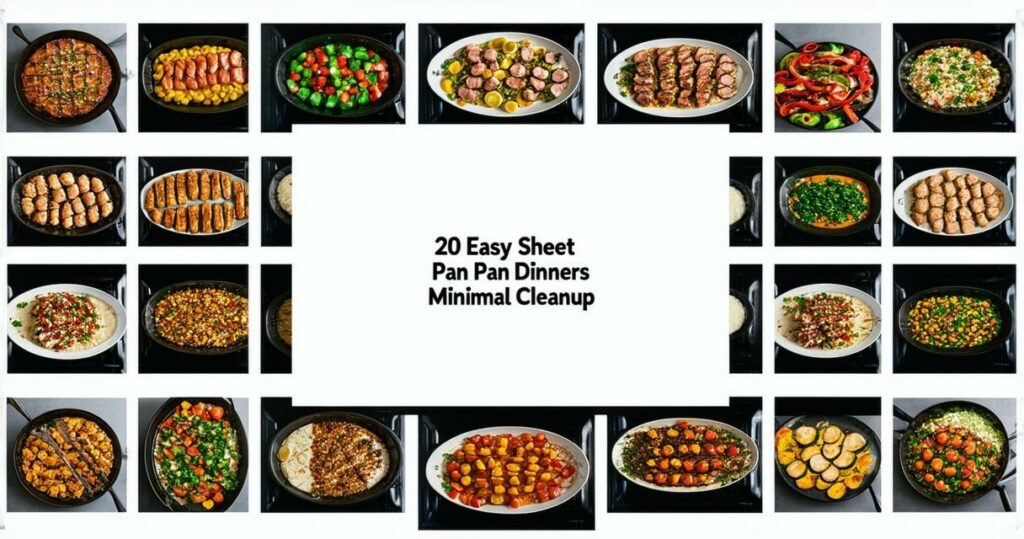 20 Easy Sheet Pan Dinners with Minimal Cleanup