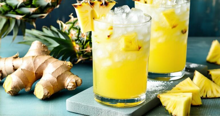 Pineapple Ginger Refresher Recipe