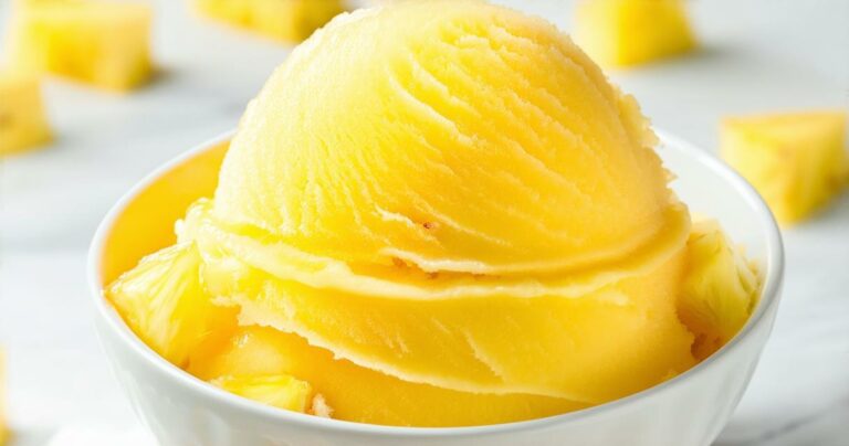 Pineapple Passion Sorbet Recipe