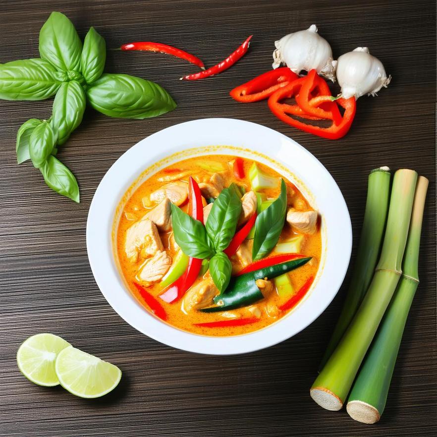 Red Curry (Kaeng Phet) Recipe - Zynahz