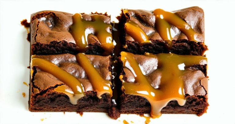Salted Caramel Gluten-Free Brownies Recipe