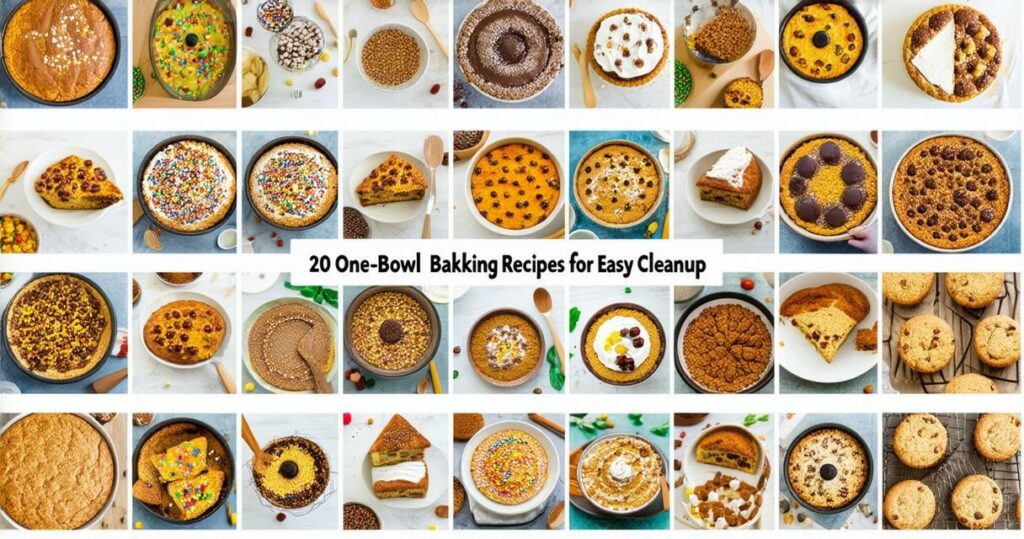 20 One-Bowl Baking Recipes for Easy Cleanup