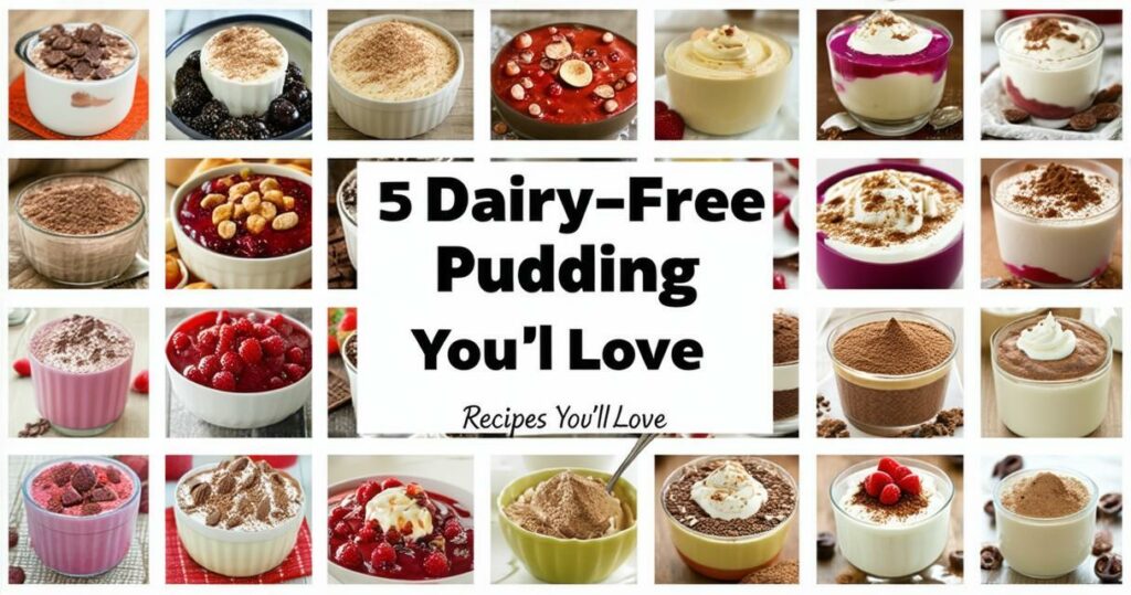 15 Dairy-Free Pudding Recipes You’ll Love