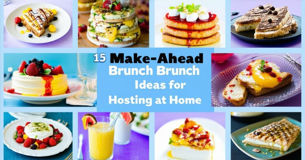 15 Make-Ahead Brunch Ideas for Hosting at Home