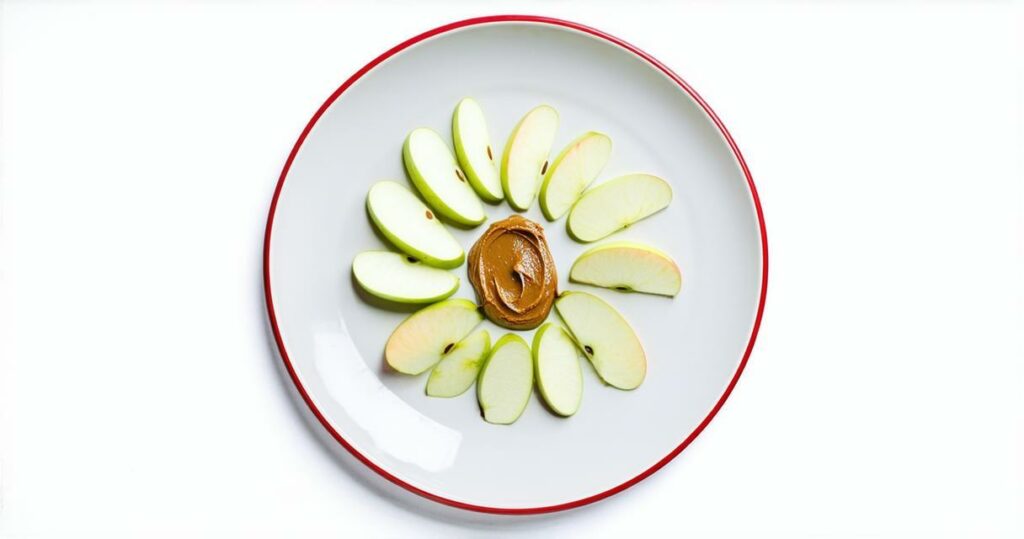 Almond Butter and Apple Slices Recipe - Zynahz