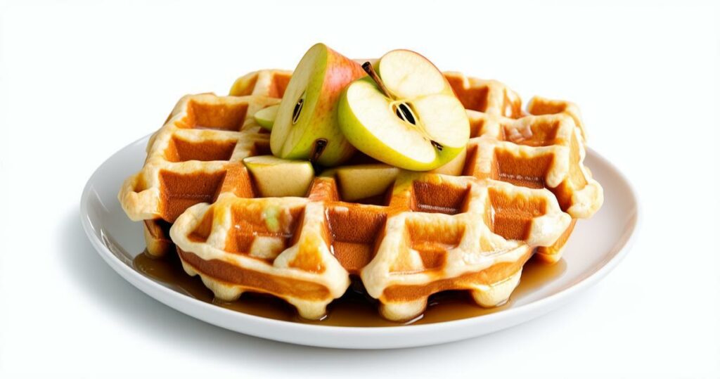 Apple Pie Waffles Recipe - Zynahz