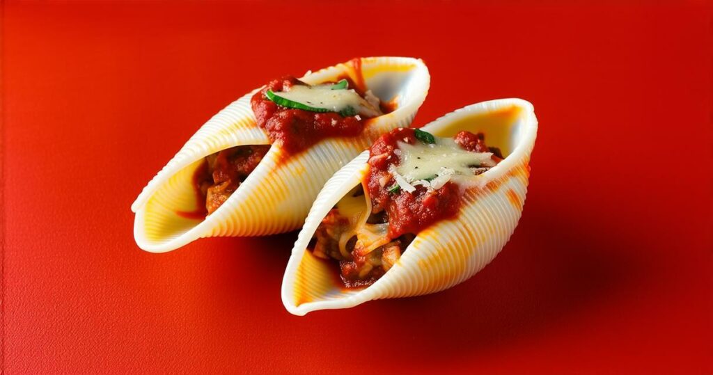 Cheese Stuffed Shells with Marinara Recipe - Zynahz