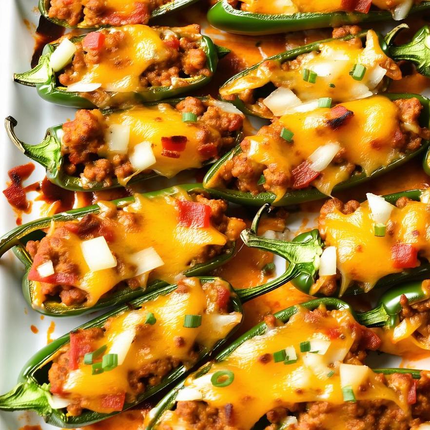 Cheese-Stuffed Jalapeños Recipe - Zynahz