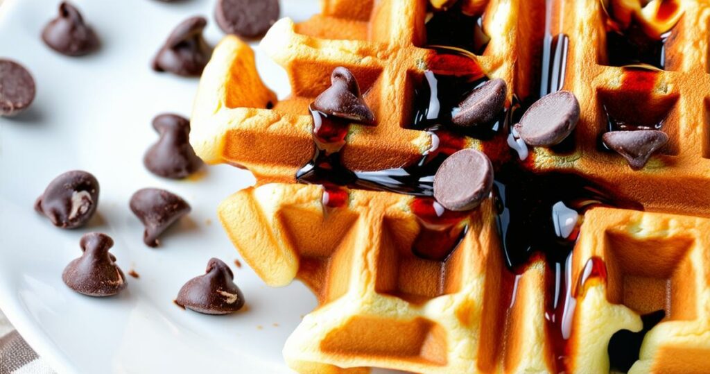 Chocolate Chip Waffles Recipe - Zynahz