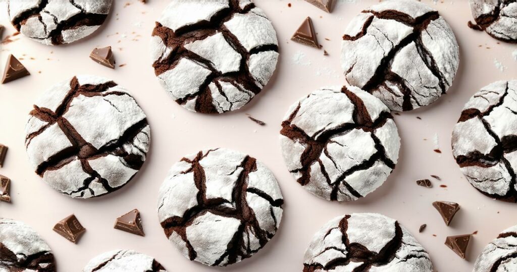 Chocolate Crinkle Cookies Recipe - Zynahz