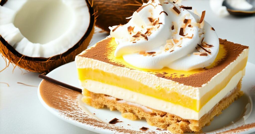 Coconut Latte Tiramisu Recipe - Zynahz