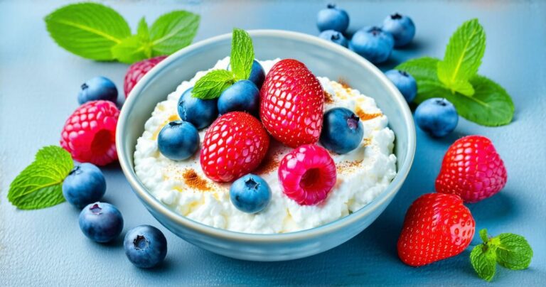 Cottage Cheese and Berries Recipe