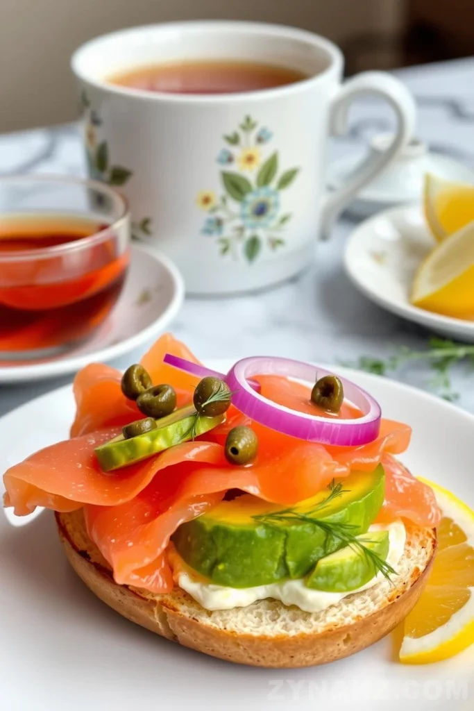 Smoked Salmon and Avocado Bagels Recipe - Zynahz Smoked Salmon and Avocado Bagels Recipe - Zynahz