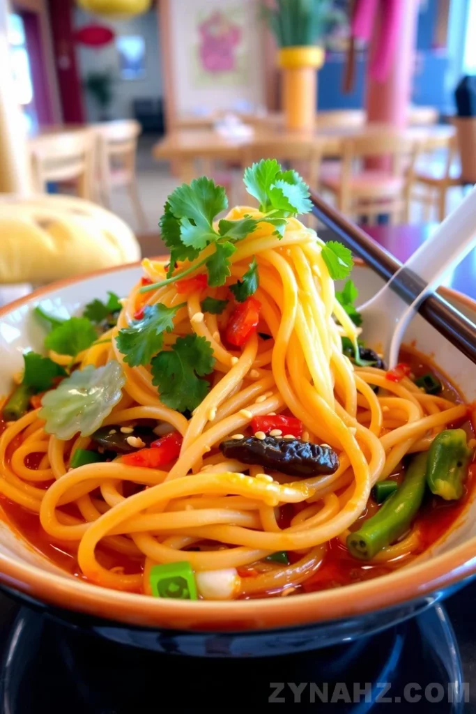 Spicy Thai Ginger Noodles Recipe - Zynahz Spicy Thai Ginger Noodles Recipe - Zynahz