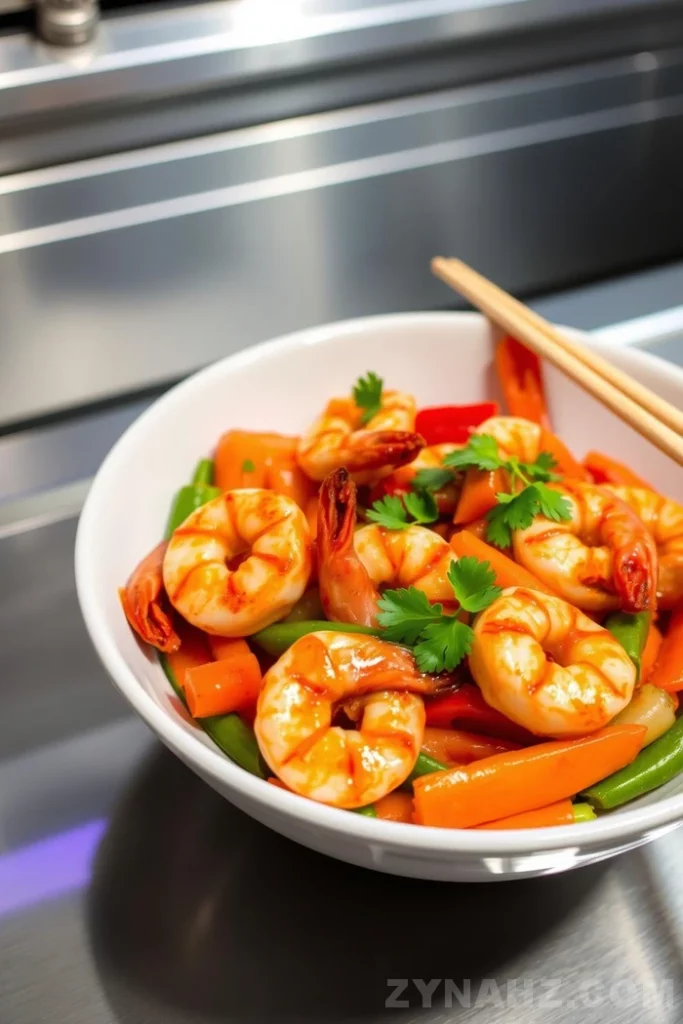 Sweet and Spicy Shrimp Stir-Fry Recipe - Zynahz Sweet and Spicy Shrimp Stir-Fry Recipe - Zynahz