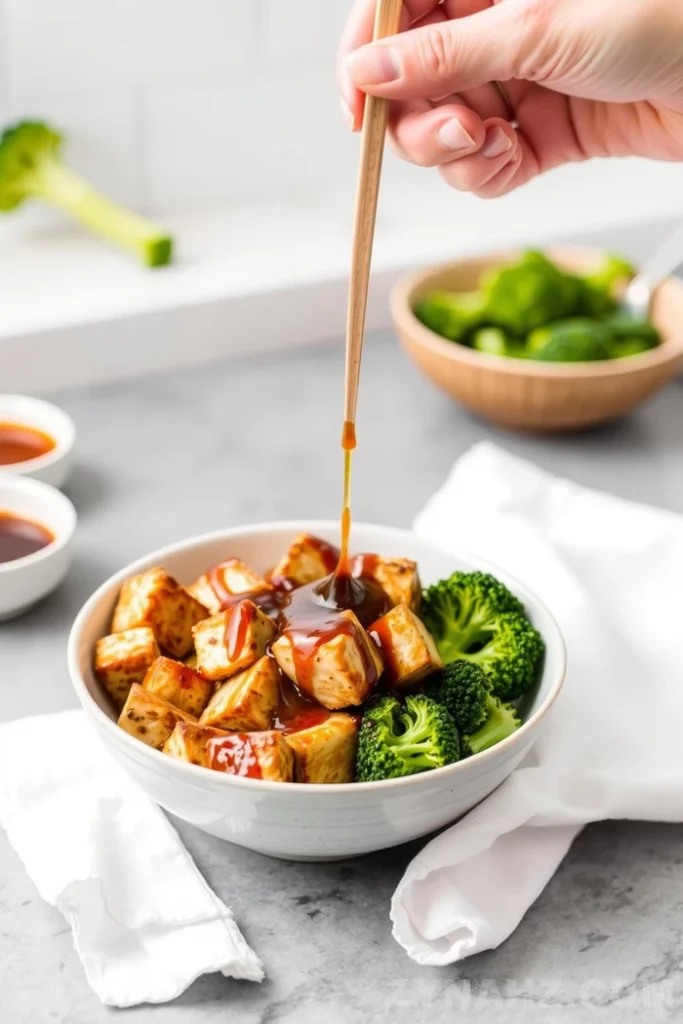 Teriyaki Tofu and Broccoli Bowl Recipe - Zynahz Teriyaki Tofu and Broccoli Bowl Recipe - Zynahz