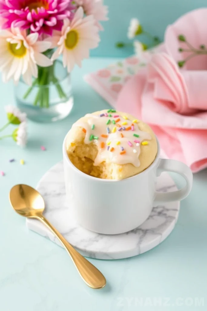 Vanilla Mug Cake Recipe - Zynahz Vanilla Mug Cake Recipe - Zynahz