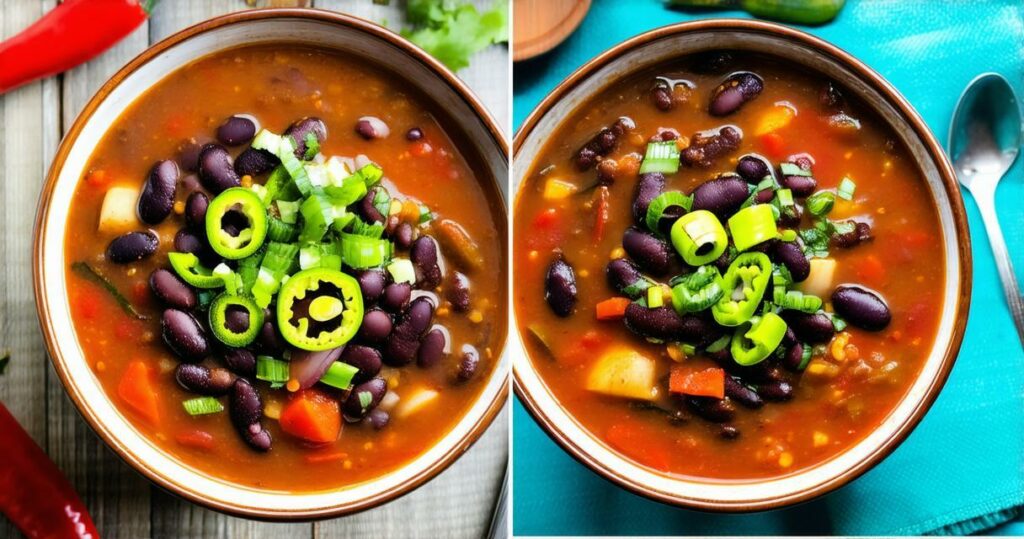 Spicy Black Bean Stew Recipe - Zynahz