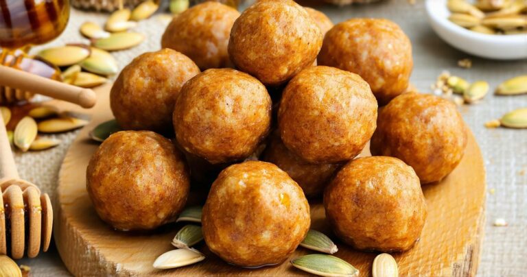 Sunflower Seed & Honey Balls Recipe