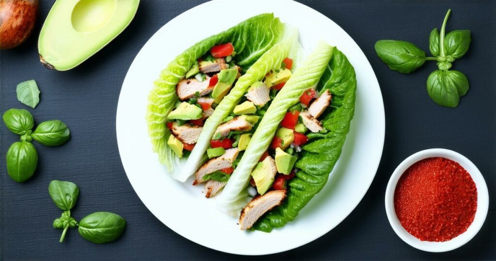 Turkey and Avocado Lettuce Wraps Recipe - Zynahz