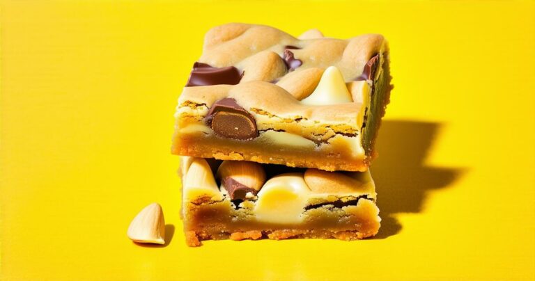White Chocolate Macadamia Nut Cookie Bars Recipe