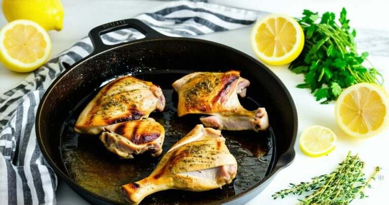 Zesty Lemon Herb Chicken Thighs Recipe