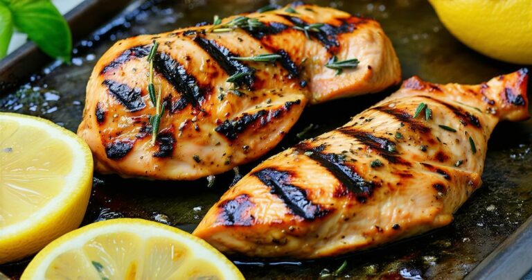 Zesty Lemon Herb Grilled Chicken Recipe