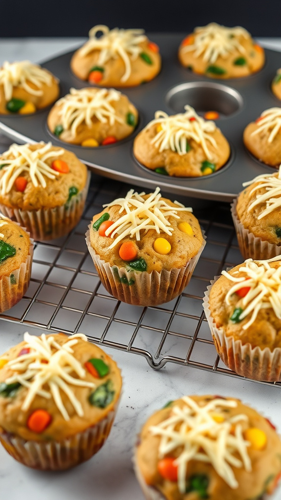 20 Adorable Easter Treats for Kids to Enjoy Happily - Zynahz 20. Garden Veggie Muffins