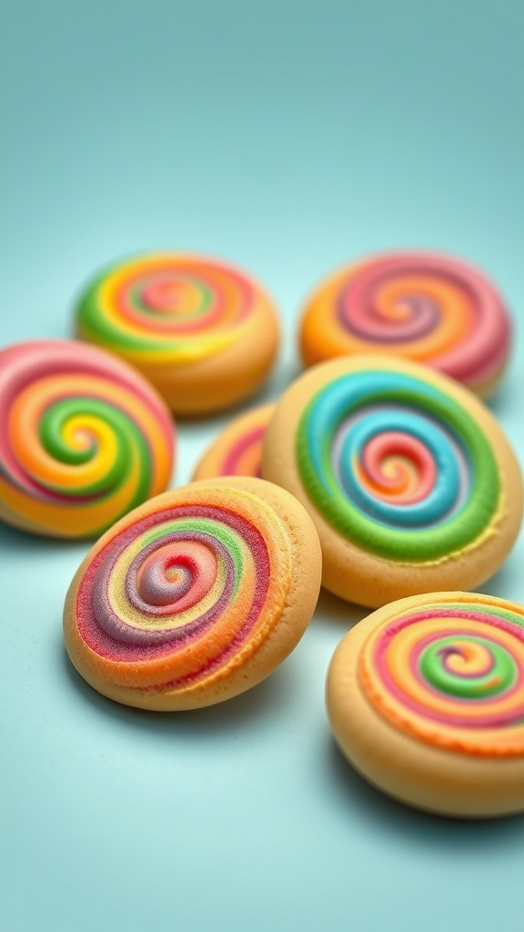 20 Adorable Easter Treats for Kids to Enjoy Happily - Zynahz 4. Rainbow Egg Cookies