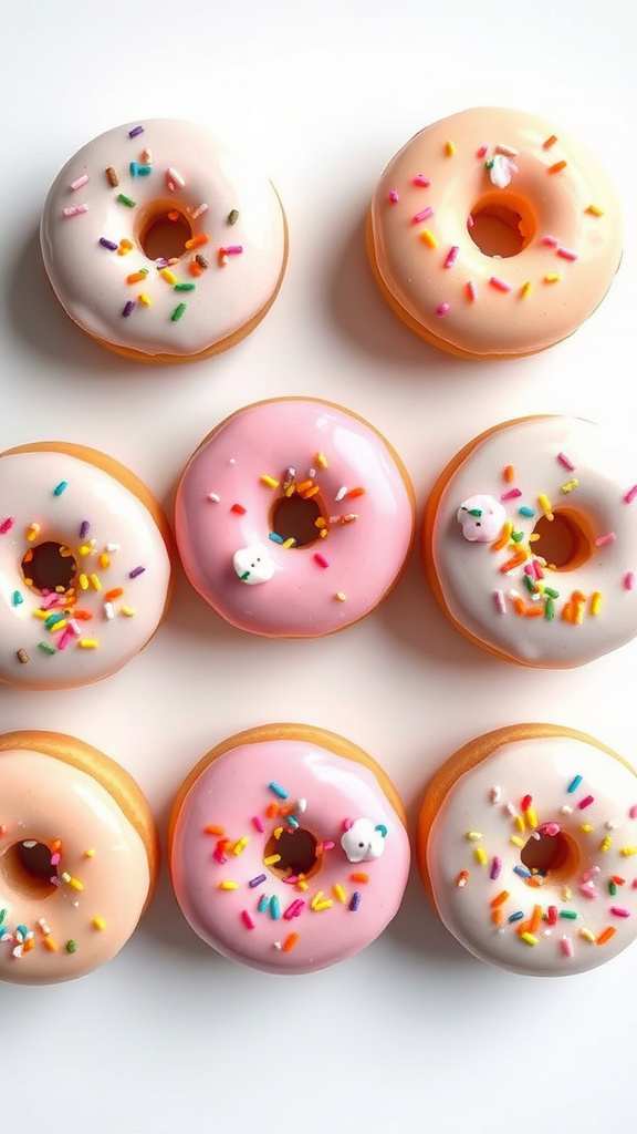 20 Adorable Easter Treats for Kids to Enjoy Happily - Zynahz 8. Spring Blossom Donuts