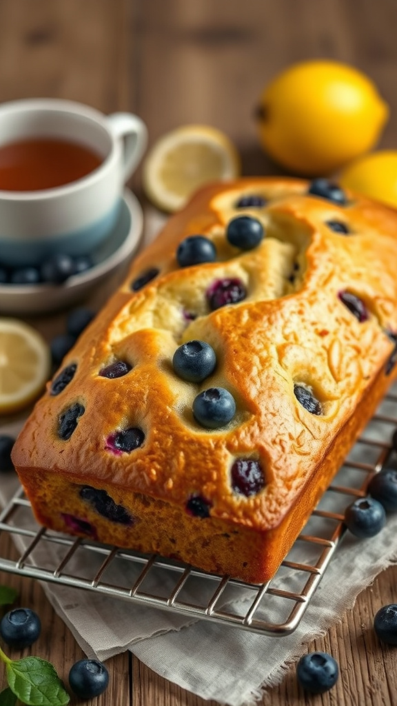 20 Flavorful Easter Food to Celebrate the Season - Zynahz 11. Lemon Blueberry Easter Bread