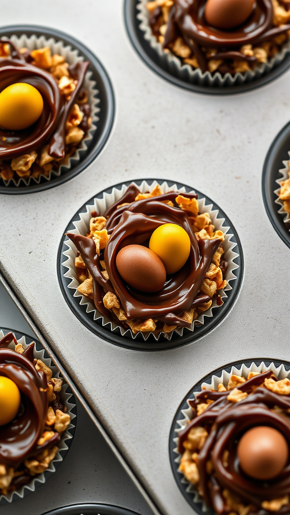 20 Flavorful Easter Food to Celebrate the Season - Zynahz 17. Chocolate Orange Easter Nests