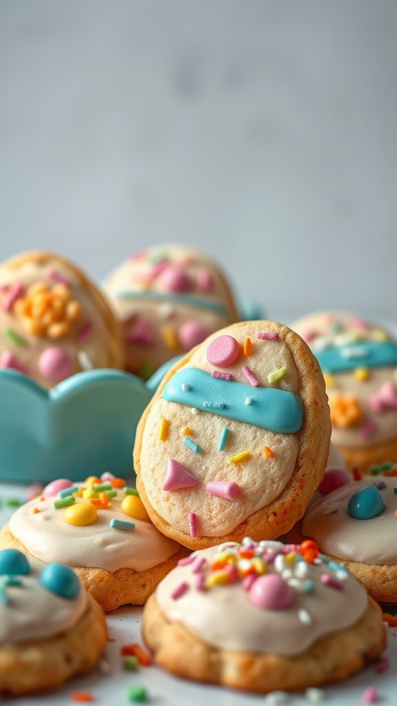 20 Flavorful Easter Food to Celebrate the Season - Zynahz 18. Vanilla Bean Easter Egg Cookies