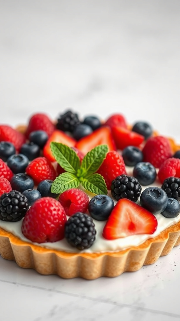 20 Flavorful Easter Food to Celebrate the Season - Zynahz 19. Fresh Berry and Yogurt Tart