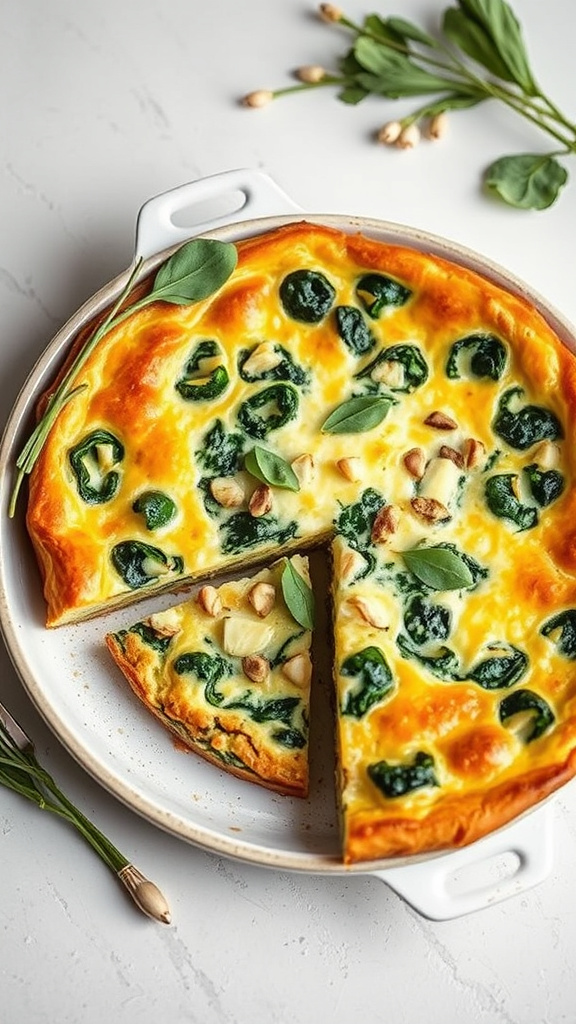 20 Flavorful Easter Food to Celebrate the Season - Zynahz 20. Artichoke and Spinach Frittata