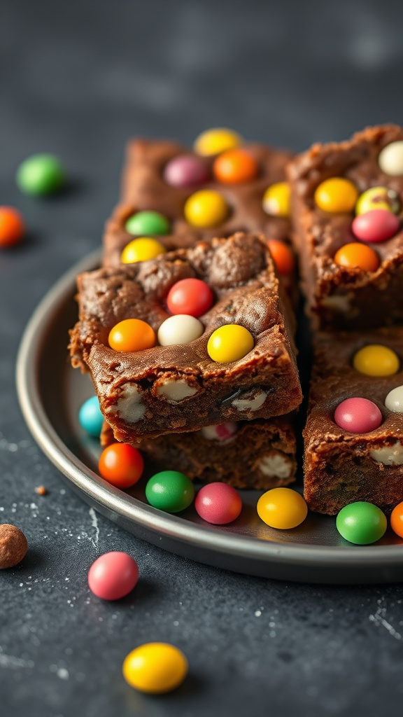 17. Jellybean Brownie Blondies
