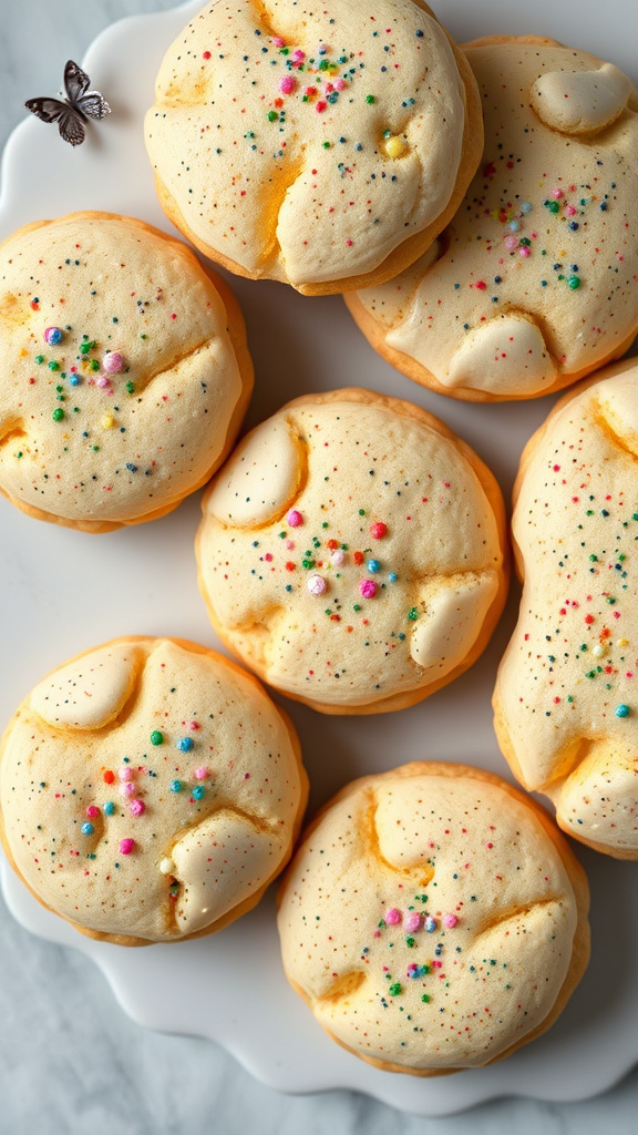 20 Gorgeous Easter Cookies Decorated to Impress Everyone - Zynahz 4. Speckled Egg Biscuit Beauties