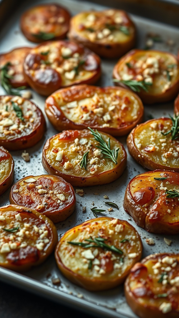 17. Rosemary Smashed Potatoes