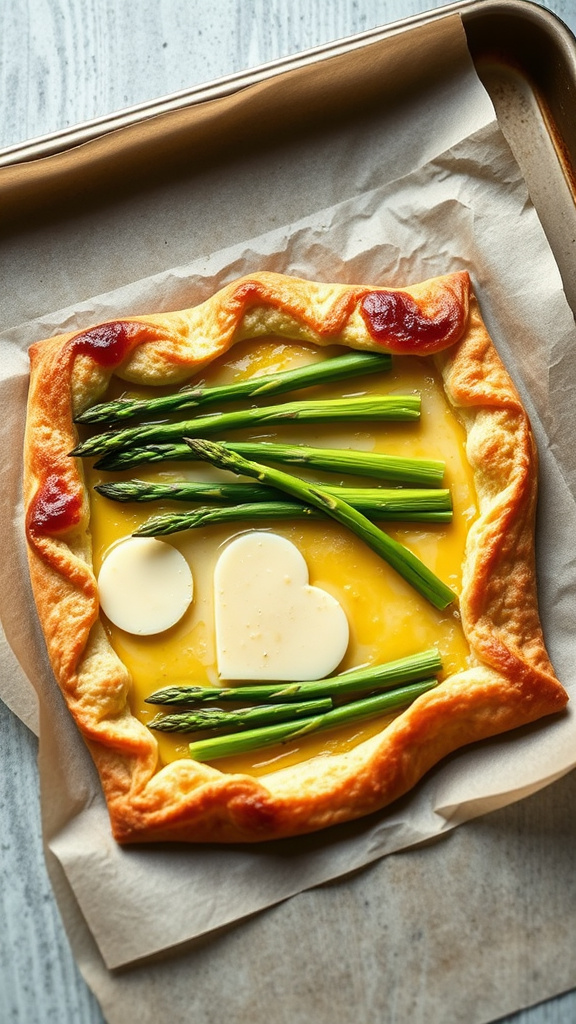 6. Asparagus Gruyere Tart