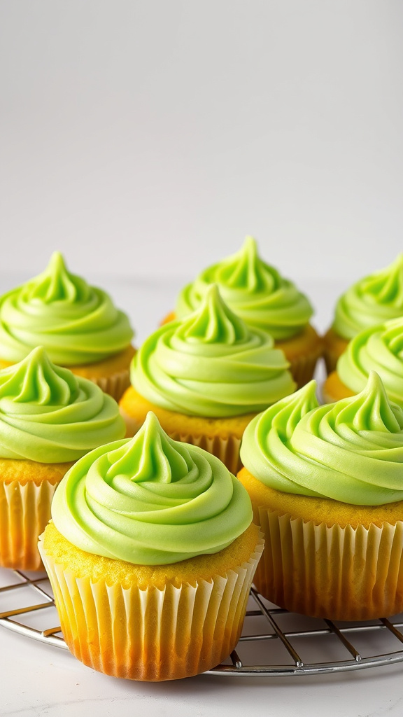 20 Tasty Easter Desserts Recipes to Satisfy Every Craving - Zynahz 18. Pistachio Green Cupcakes