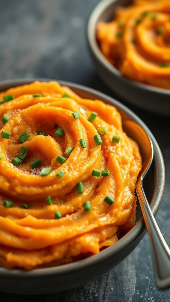 21 Creative Easter Dinner Ideas to Elevate Your Feast - Zynahz 5. Truffle Mashed Sweet Potatoes