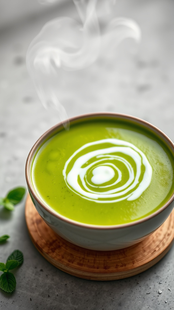 13. Spring Pea and Mint Soup