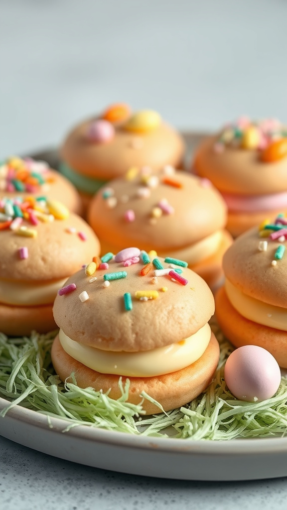 13. Easter Egg Whoopie Pies