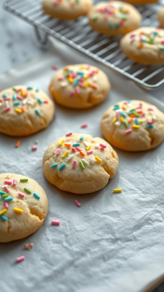 20. Easter Confetti Cookies