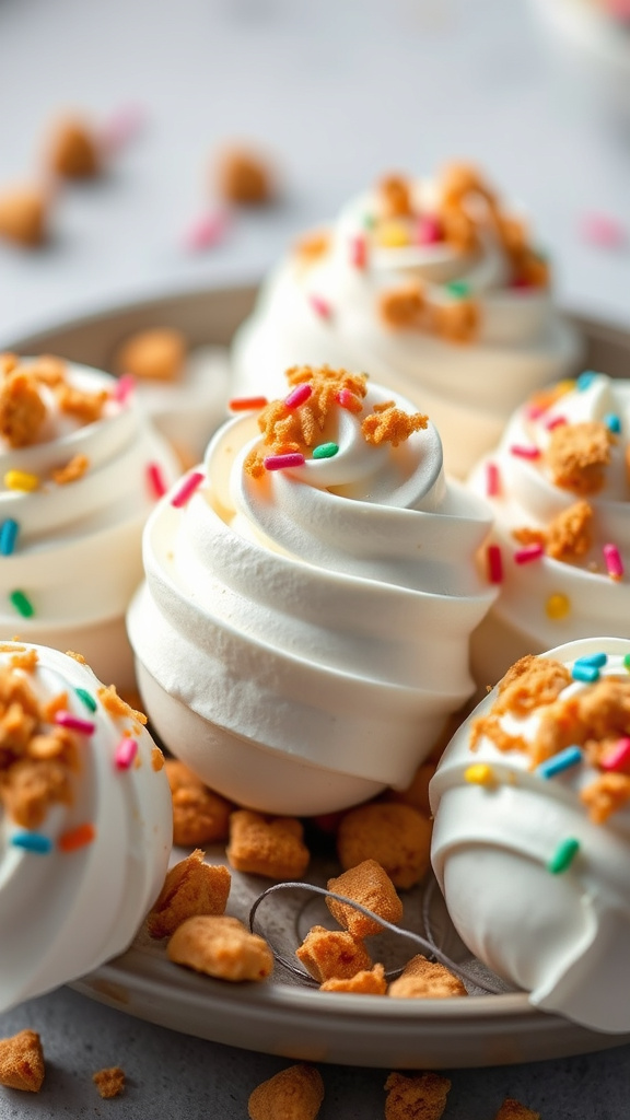 21 Playful Cool Whip Easter Eggs to Amaze the Kids - Zynahz 11. Cookie Crumble Cool Whip Eggs