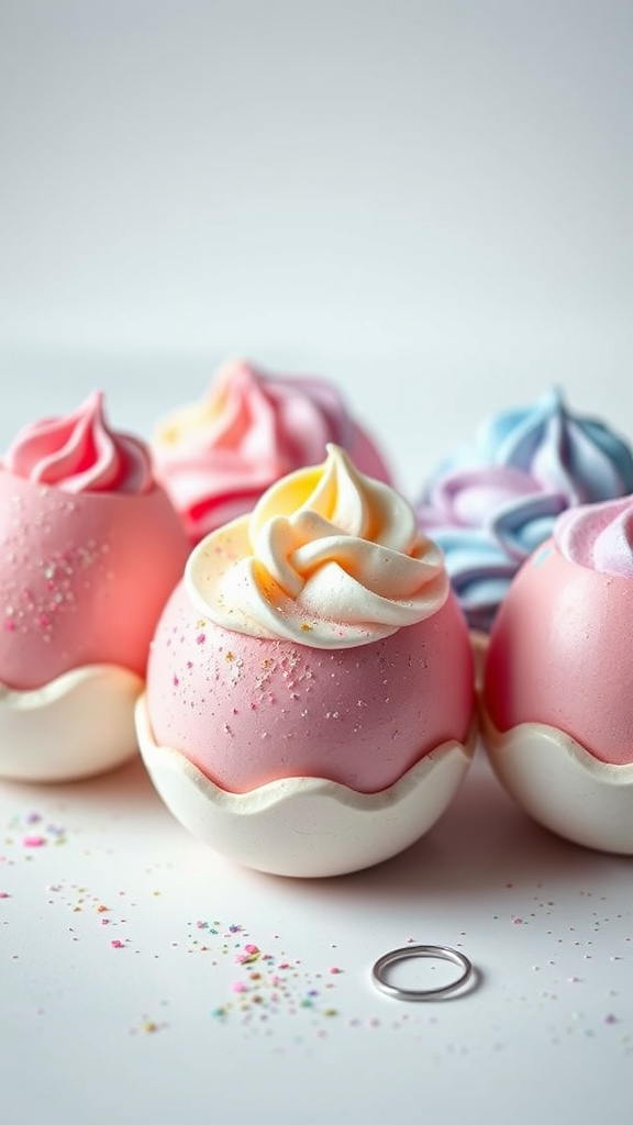 21 Playful Cool Whip Easter Eggs to Amaze the Kids - Zynahz 4. Unicorn Magic Cool Whip Eggs