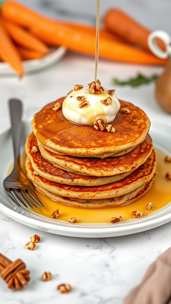 2. Carrot Cake Pancake Bliss