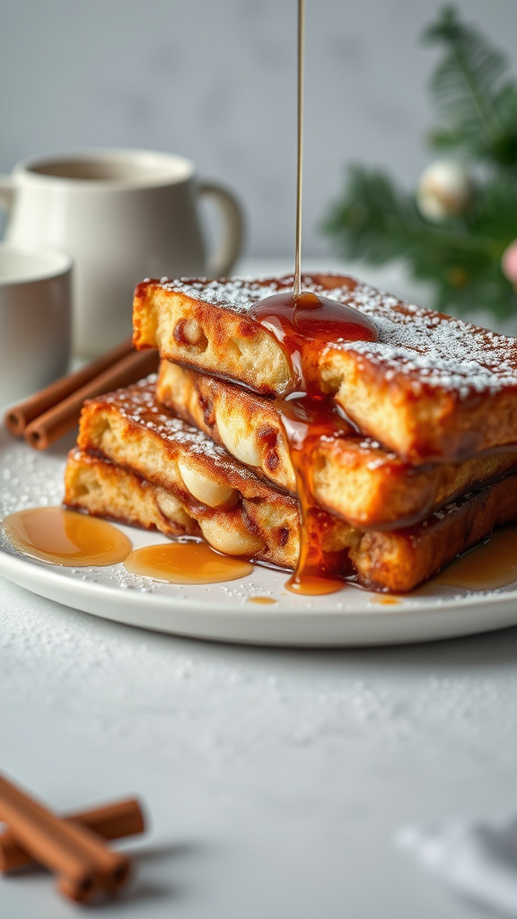 4. Cinnamon Roll French Toast