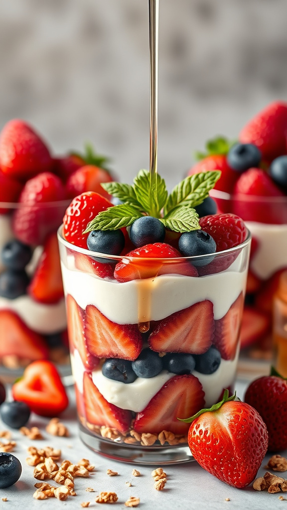 6. Berry Easter Parfait Delight