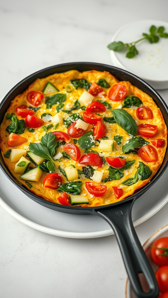 7. Vegetable Frittata with Herbs